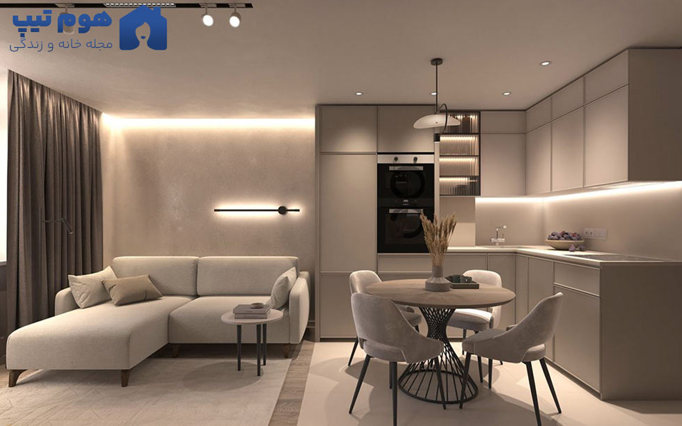 طراحی فضای داخلی کوچک - هوم تیپس