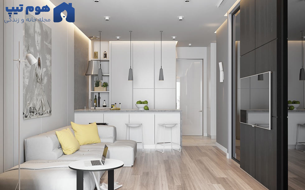 چالش طراحی فضای داخلی خانه های کوچک - هوم تیپس