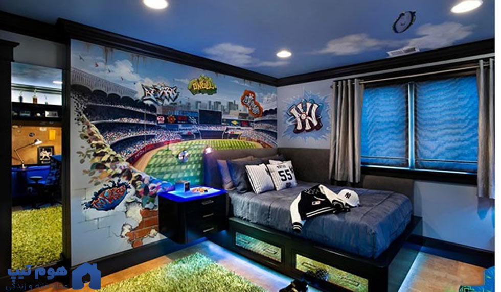 دکوراسیون اتاق پسر 13 تا 17 سال - هوم تیپس