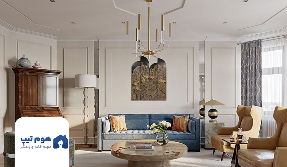 تاثیر لوستر در طراحی داخلی - هوم تیپس