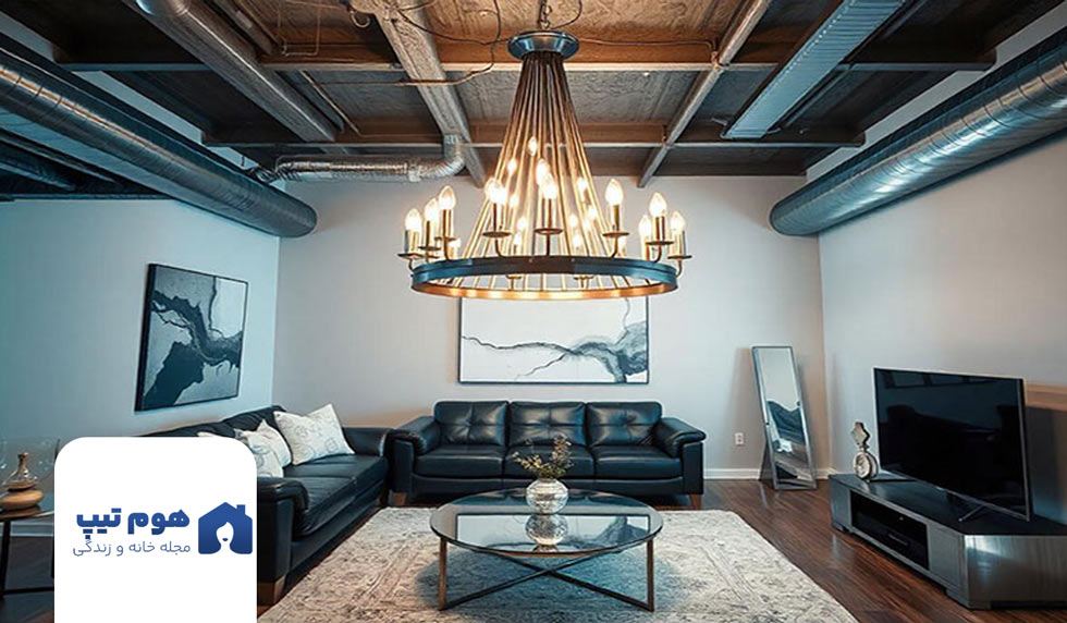 تاثیر لوستر در فضای داخلی- هوم تیپس