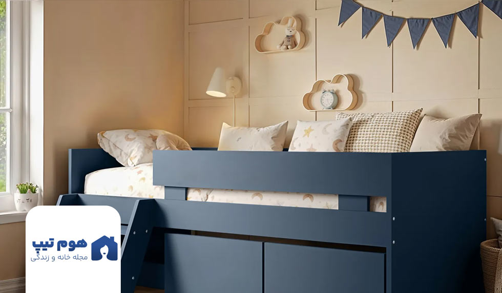 تخت خواب - اتاق پسر بچه - هوم تیپس