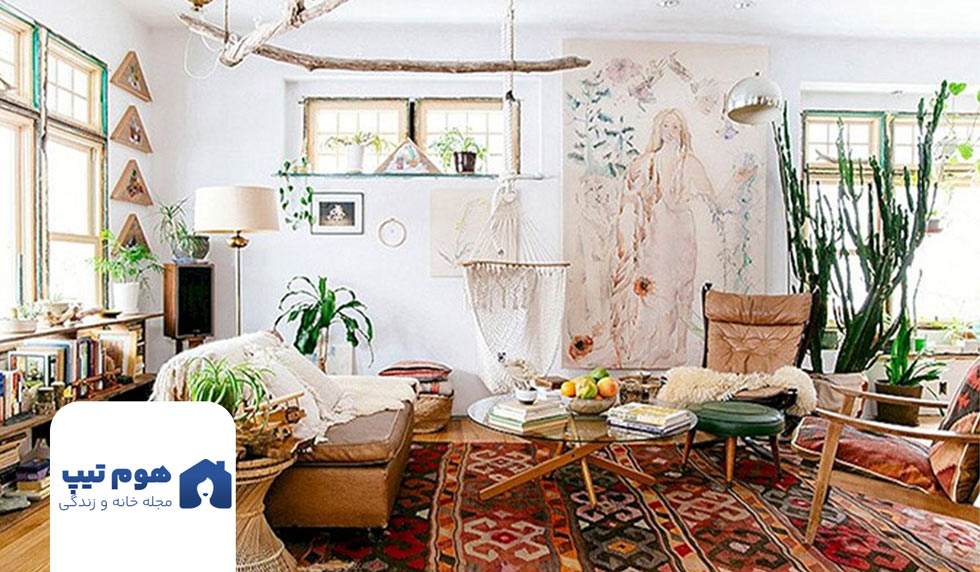 نقش گیاهان در سبک بوهو - هوم تیپس
