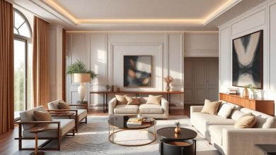 راهکارهای دکوراسیون لوکس فضای نشیمن - هوم تیپس