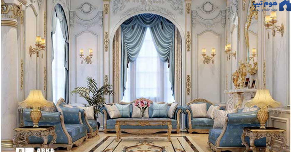 دکوراسیون کلاسیک نشیمن و پذیرایی - هوم تیپس