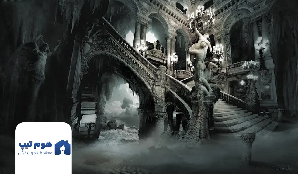 مجسمه در دکوراسیون گوتیک - هوم تیپس