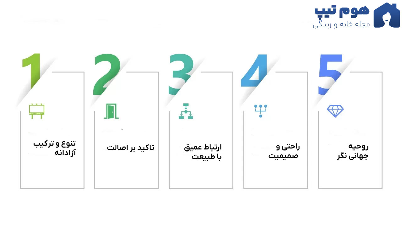 ویژگی های سبک بوهمین - هوم تیپس
