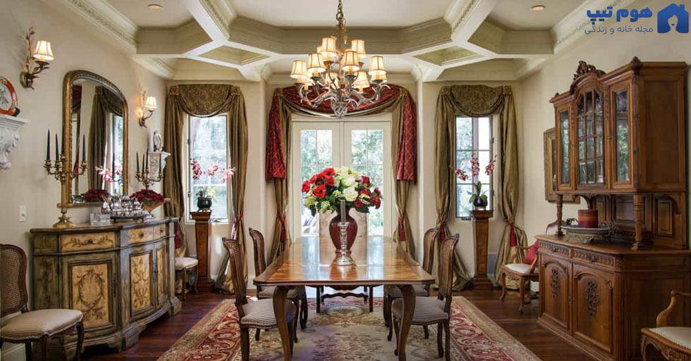 طراحی کلاسیک فضای داخلی خانه - هوم تیپس
